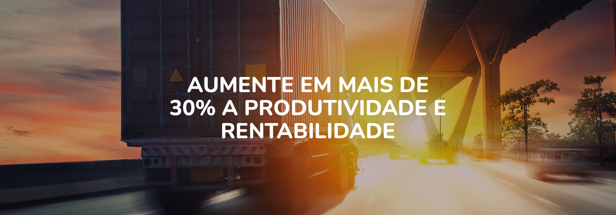 Imagem promocional sobre aumento de rentabilidade e produtividade na gestão operacional